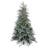Northlight 6.5' Flocked Winfield Fir Artificial Christmas Tree - Unlit -Northlight northlight hb27062 24074.1588369240