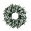 Northlight Flocked Winfield Fir Artificial Christmas Wreath - 24-Inch, Unlit -Northlight northlight hb27067 19069.1588358755