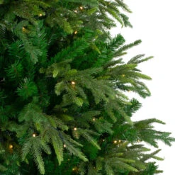 Northlight 9' Pre-Lit Full Roosevelt Fir Artificial Christmas Tree - Warm White LED Lights -Northlight northlight hb27075 2 66454.1604715582