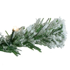 Northlight 6.5' Pre-Lit Full Flocked Somerset Spruce Artificial Christmas Tree - Clear Lights -Northlight northlight hb27113 3 12856.1588396798