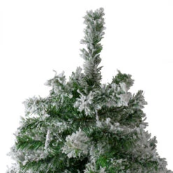 Northlight 7.5' Flocked Winter Park Fir Artificial Christmas Tree - Unlit -Northlight northlight hb27123 2 55289.1588357467