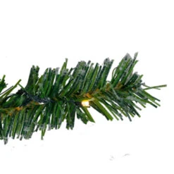 Northlight 7.5' Pre-Lit Medium Flocked Winter Park Fir Artificial Christmas Tree - Warm Clear LED Lights -Northlight northlight hb27124 3 26307.1664379970