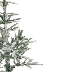 Northlight 7.5' Slim Flocked Nordmann Fir Artificial Christmas Tree - Unlit -Northlight northlight j00089 3 85296.1637238876