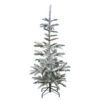 Northlight 7.5' Slim Flocked Nordmann Fir Artificial Christmas Tree - Unlit -Northlight northlight j00090 26783.1637238876