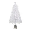 Northlight 4' Pre-Lit LED Color Changing Fiber Optic Artificial Christmas Tree -Northlight northlight j27049 07874.1665610742