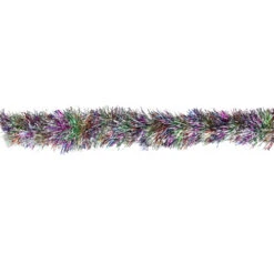 Northlight 50' X 3" Silver Tinsel Rainbow Artificial Christmas Garland - Unlit -Northlight northlight k00349 1 53867.1588369401