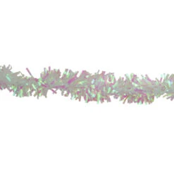 Northlight 50' X 4" White Iridescent Wide Cut Tinsel Christmas Garland - Unlit 6 Northlight 50' X 4" White Iridescent Wide Cut Tinsel Christmas Garland - Unlit -Northlight northlight k00354 1 59510.1665610740