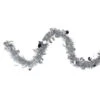 Northlight 50' X 2.5" Silver Shiny Tinsel Artificial Christmas Garland - Unlit -Northlight northlight k00356 56059.1665580044