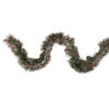 Northlight 50' X 4" Shiny Silver, Red And Green Wide Cut Tinsel Christmas Garland - Unlit -Northlight northlight k00368 09721.1665260244