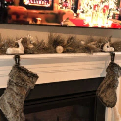 Northlight 6' X 9" Pomegranate And Apple Pine Needle Artificial Christmas Garland - Unlit -Northlight northlight kji20x6416gl cxpic 64653.1676901529