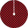 Northlight 20" Red And Black Buffalo Plaid Mini Christmas Tree Skirt 1 Northlight 20" Red And Black Buffalo Plaid Mini Christmas Tree Skirt -Northlight northlight l27923 01 61047.1689345454