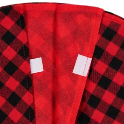 Northlight 20" Red And Black Buffalo Plaid Mini Christmas Tree Skirt 7 Northlight 20" Red And Black Buffalo Plaid Mini Christmas Tree Skirt -Northlight northlight l27923 0320copy 41490.1689345449