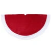 Northlight 72" Red And White Quilted Christmas Tree Skirt With Faux Fur Trim -Northlight northlight l27932 43847.1588357518