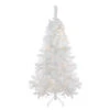 Northlight 6.5' Pre-Lit White Medium Iridescent Pine Artificial Christmas Tree - Multi Function LED Lights -Northlight northlight m35616 1 06689.1587644189