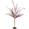 Northlight 50" Artificial Red Berry Christmas Twig Tree With Square Stand, Unlit -Northlight northlight nl00343 1 30098.1671267416