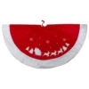 Northlight 48" Red Sleigh And Reindeer Embroidered Christmas Tree Skirt -Northlight northlight nl01832 1 updated 00284.1612412057