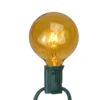 Northlight Pack Of 25 Amber G50 Incandescent Christmas Replacement Bulbs -Northlight northlight nl03868 b 77964.1588397018