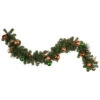 Northlight 6' X 12'' Green Artificial Mixed Foliage With Ornaments Christmas Garland, Unlit 1 Northlight 6' X 12'' Green Artificial Mixed Foliage With Ornaments Christmas Garland, Unlit -Northlight northlight s04204 updated 30456.1653069167
