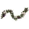 Northlight 6' X 9" Foliage, Poinsettia And Ornament Artificial Christmas Garland, Unlit -Northlight northlight s84818 updated 74046.1652460131