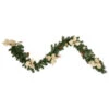 Northlight 6' X 9" Poinsettia And Pinecone Artificial Christmas Garland, Unlit -Northlight northlight s84830 updated 70365.1665611927