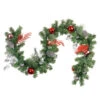 Northlight 6' X 8" Red Ornaments And Pine Cone Artificial Christmas Garland - Unlit -Northlight northlight s84852 41244.1588354076