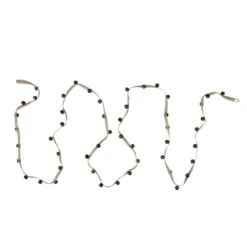 Northlight 6.5" Brown Traditional Bell Artificial Christmas Garland - Unlit