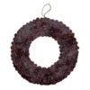 Northlight Red Glittered Pine Cone Artificial Christmas Wreath - 18-Inch, Unlit -Northlight northlight sh36242 37785.1587644189