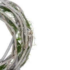 Northlight Twig And Moss White Artificial Spring Wreath - 14-Inch, Unlit -Northlight northlight sh75087 03 13084.1620236928