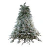 Northlight 7.5' Pre-Lit Full Frosted Butte Fir Artificial Christmas Tree - Clear AlwaysLit Lights -Northlight northlight sp15051 1 01338.1587644175