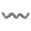Northlight 9' X 10" Flocked Angel Pine Artificial Christmas Garland With Pinecones, Unlit -Northlight northlight v03980 49869.1588356342