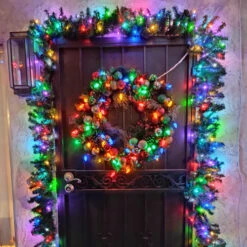 Northlight 9' X 12" Canadian Pine 2-Tone Artificial Christmas Garland - Unlit -Northlight northlight v04258 cxpic 65613.1676974427