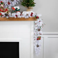 Northlight 100' X 8" Commercial Length White Canadian Pine Artificial Christmas Garland, Unlit -Northlight northlight v042672c20v042652c20v04273 styled 2 63862.1690296403