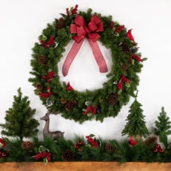 Northlight Canadian Pine Artificial Christmas Wreath, 36-Inch, Unlit -Northlight northlight v15908 styled 30916.1689085520