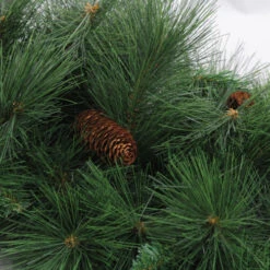 Northlight Mixed White Valley Pine Artificial Christmas Wreath, 36-Inch, Unlit -Northlight northlight v15921 2 04666.1587643010