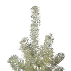 Northlight 7' Metallic Platinum Artificial Tinsel Christmas Tree - Unlit -Northlight northlight v27331 2 11858.1588356295