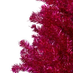 Northlight 4.5" Metallic Pink Tinsel Artificial Christmas Tree - Unlit -Northlight northlight v27357 1 73779.1588354093
