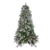 Northlight 6.5' Pre-Lit LED Full Mixed Rosemary Emerald Angel Pine Artificial Christmas Tree - Clear Lights -Northlight northlight v27363 62044.1587643979