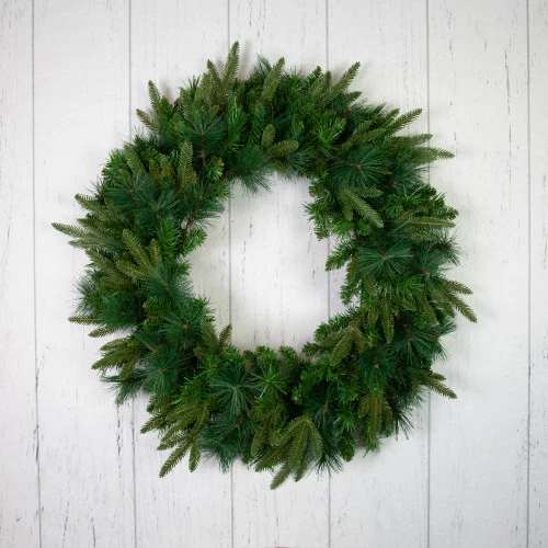 Northlight Rosemary Emerald Angel Pine Artificial Christmas Wreath - 30-Inch, Unlit 8 Northlight Rosemary Emerald Angel Pine Artificial Christmas Wreath - 30-Inch, Unlit - Image 6