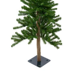 Northlight 3' Pre-Lit Alpine Artificial Christmas Tree - Clear Lights -Northlight northlight v27435 3 52748.1665610738