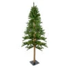 Northlight 6' Pre-Lit Pencil Alpine Artificial Christmas Tree, Clear Lights -Northlight northlight v27436 70275.1588369243