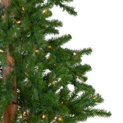 Northlight Set Of 3 Pre-Lit Slim Alpine Artificial Christmas Trees 6' - Clear Lights -Northlight northlight v27437 1updated 46724.1665610744