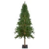Northlight 7' Pre-Lit Medium Alpine Artificial Christmas Tree, Clear Lights -Northlight northlight v27437update 41342.1665580038