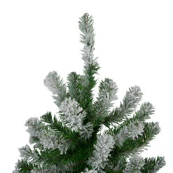 Northlight Set Of 3 Slim Flocked Alpine Artificial Christmas Trees 6' - Unlit -Northlight northlight v27444 1 27906.1588358966