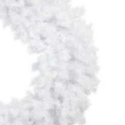 Northlight 48" Icy White Spruce Artificial Christmas Wreath - Unlit -Northlight northlight v87060 1 48914.1587644282
