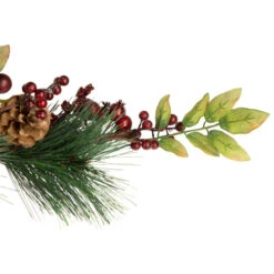 Northlight 4.5' X 5.5" Green And Red Snow Dusted Artificial Christmas Garland - Unlit -Northlight northlight vm02185 2updated2022 61094.1664990620
