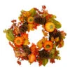 Northlight Orange Pumpkins, Pine Cones And Berries Fall Harvest Wreath - 24 Inch, Unlit -Northlight northlight vm26537 59465.1587644174