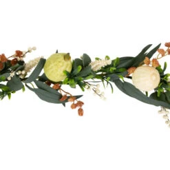 Northlight 5' X 6" Green Gourds And Foliage Artificial Fall Harvest Garland - Unlit -Northlight northlight vm26549 03 75137.1684414656