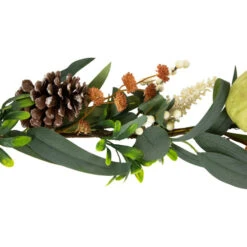 Northlight 5' X 6" Green Gourds And Foliage Artificial Fall Harvest Garland - Unlit -Northlight northlight vm26549 4 41693.1684414656