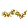 Northlight 5' X 10" Pumpkins And Berries With Leaves Artificial Thanksgiving Garland - Unlit -Northlight northlight vm37754 37202.1665610431