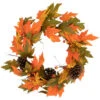 Northlight Leaves, Pinecones And Berries Artificial Fall Harvest Wreath, 24-Inch, Unlit -Northlight northlight vm37826 1 56398.1684414659